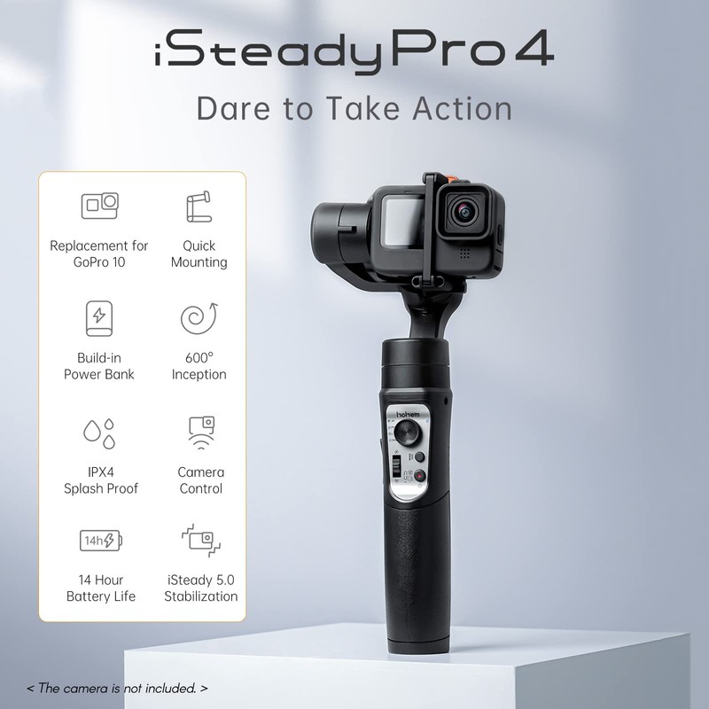 Domary iSteady Pro 4 3-Axis Handheld Sports Camera Gimbal Stabilizer