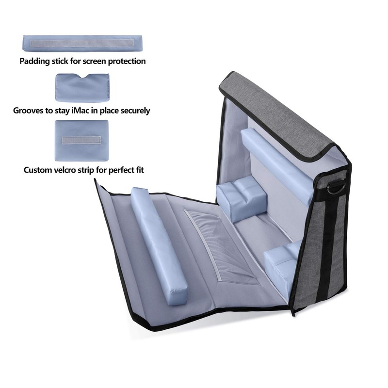 Damero Carrying Tote Bag Compatible with Apple 27" iMac Desktop