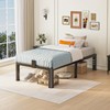 Yitong Angel 14 inch Twin Bed Frame with Rounded Corner