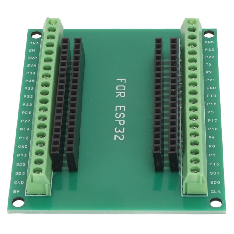 2Pcs ESP32 Breakout Board 38 Pin 2 in 1 Dual