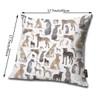Greyhounds Wippets And Lurcher Dogs Throw Pillows Covers Accent Home