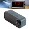 Mini Bluetooth Speaker Heavy Bass Dual Alarm Clock Portable Wireless