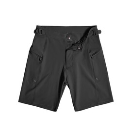 SILKWORLD Mens Swim Trunks Quick Dry 9" Board Shorts with Cargo Zip Pockets No Liner Beach Swim Shorts, Black, 34