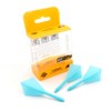 CUESOUL ROST Integrated Dart Shaft and Flights Medium,Blue Diamond Shape,Set