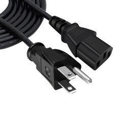 Power Cord Replacement for Xterra Fitness TR150 TR260 TR300 Treadmills 3 Prong 8ft AC Power Cord Cable