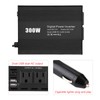 300W Digital Power Inverter Dual-USB-Port DC 12V to AC 110V