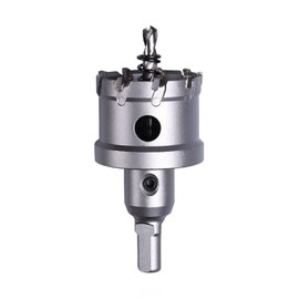 Carbide Hole Cutter Drill Bits,LAIWEI Heavy Duty Hole Saw for Stainless Steel,Metal,Cast Iron, Copper 1-9/16"(39mm)