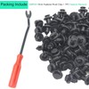 91503-SZ3-003 Fender Rivet Clips 100Pack Bumper Clips and 1PC Bonus