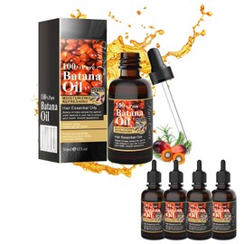 4 Piezas Aceite de Batana, Aceite de Romero para El Cuidado del Cabello, Aceite de Batana Chioma, Suaviza El Cabello y Nutre El Cuero Cabelludo, Adecuado para Hombres y Mujeres (30 ml)