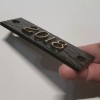 Unbranded 2018 Headstone Monument Date Plate Cast Bronze 1-1/4" x