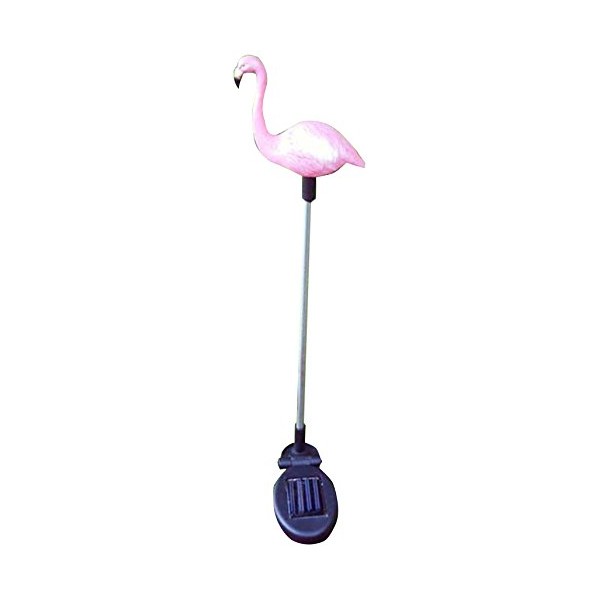 GSL SS-GSL-E2183 Flamingo Stake with Solor Color Changing Light