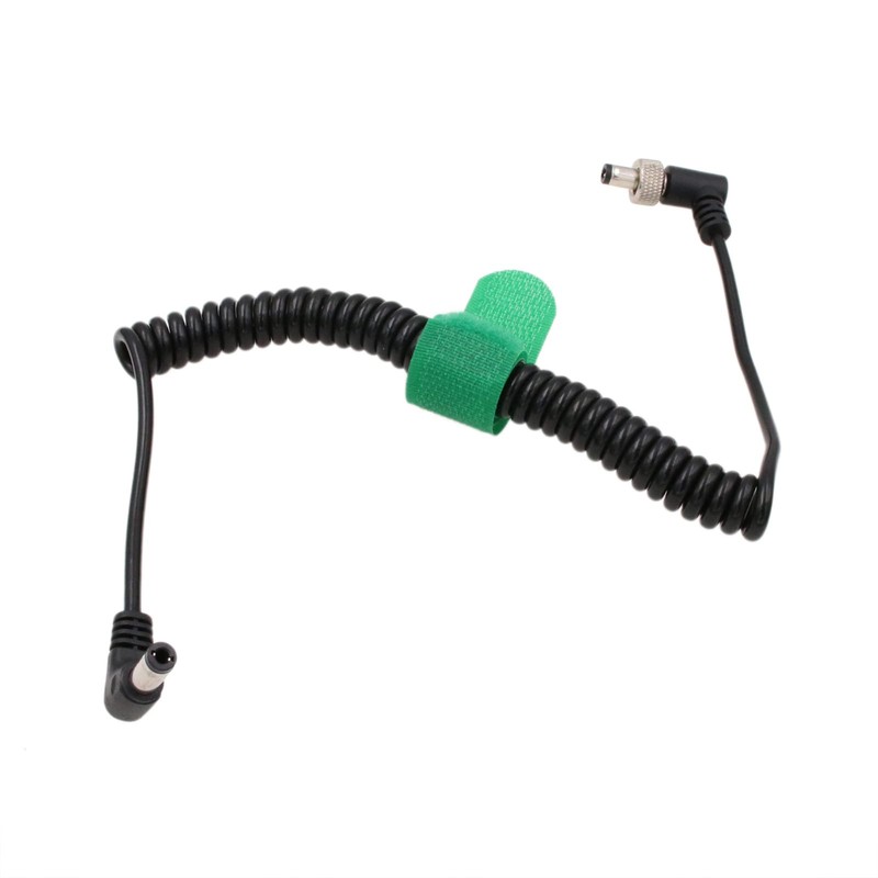 Right Angle DC 2.5mm to Locking DC 2.5mm Power Cable