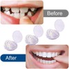 Fake Teeth 6 Pairs False Artificial Temporary Teeth Braces Smile