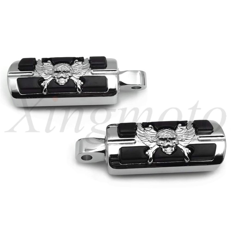 Replacement of Pirate Skull Footpeg for Suzuki Boulevard Intruder S83