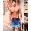 SILKWORLD Mens Swimming Trunks Quick Dry Beach Bathing Suit Shorts