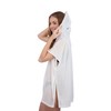 Banana Boat Women's Hooded Swimsuit Cover-Up Poncho with Front Pocket,