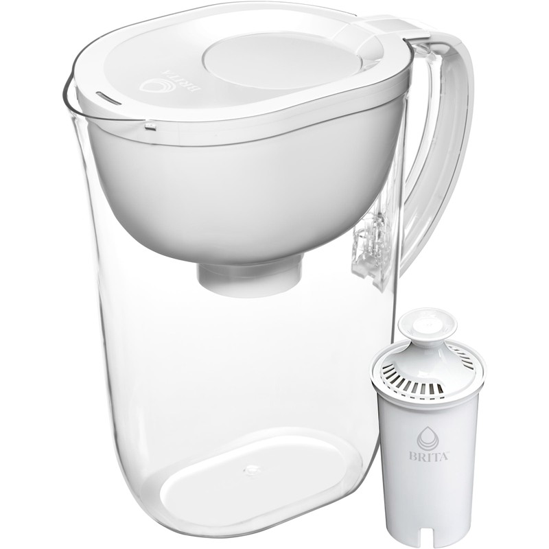 Brita Large Water Filter Pitcher for Tap and Drinking Water
