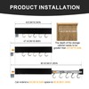 HEVOY Pull Out Pot Racks, Pot and Pan Organizer with