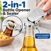 Multifunction Bottle Opener for Home & Bar – Stainless Steel
