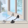 Szliyands 3'' Barn Door Lock Gate Latch, Sliding Door Lock