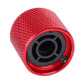 Electric Guitar Top Hat Knobs Volume Tone Control Knob Audio Switch Knobs Red Set of 3 for Music Lovers