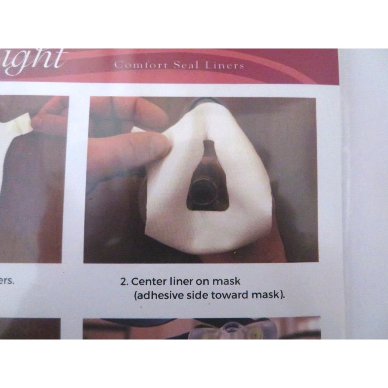 Silent Night Comfort Seal Mask Liners 4 Pack Size Small/XS