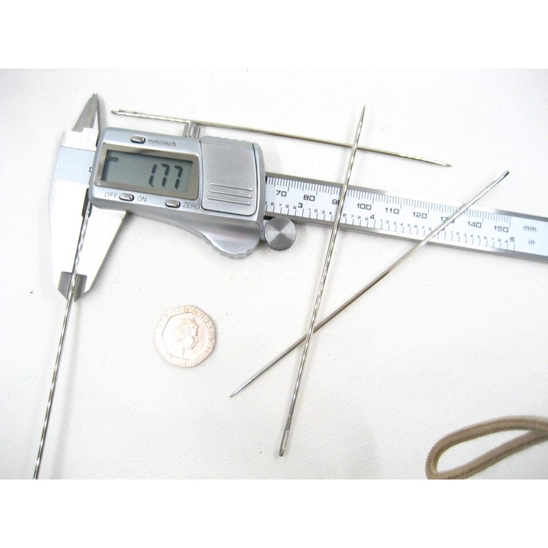 4pcs of Extra Large Extra Long 13cm Metal Needles Upholstery