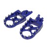 Accossato Offroad Trittbretter blau aus Ergal 7075 für BETA RR