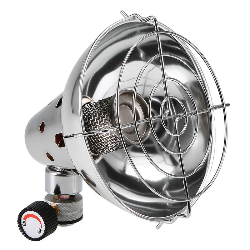 TOMSHOO Portable Gas Heater with Emergency Blanket and 4 Clips