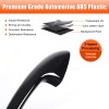 YNEI Gloss BLack Door Handle Upper Add-on Cover Fits Mercedes