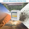 SYIZYEN 5 Way Circuit Breaker Box, IP65 Distribution Protection Box