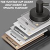 DGYB Suction Cup Hooks for Shower Black Bathroom Hooks Suction