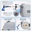USA Based Retractable Garden Hose Reel, 1/2 in x 50