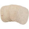 Esponjas naturales de lufa WOCATS WMFQ06 paquete de 6 para