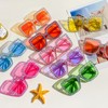 SUNOVELTIES 18 Pcs Women Sparkling Crystal Sunglasses Transparent Oversized Disco