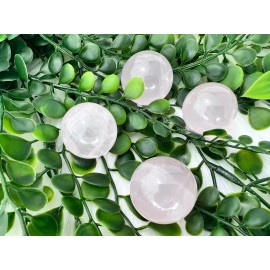 Rose Quartz Sphere - High Quality Rose Quartz Crystal Ball - Small Rose Quartz