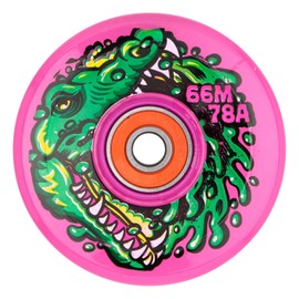 Slime Balls 66mm Gator Swamp Spew Light Ups OG Slime Pink 78a Skateboard Wheels