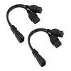 Power Cord Splitter Adapter IEC 320 C14 to IEC320 C19