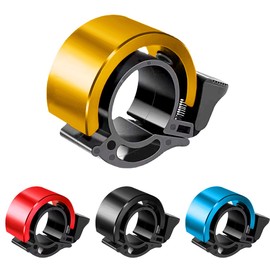 Garegce Bike Bell Bicycle Bell for Kids and Adult, Road Bike Bell with Loud Crisp Clear Sound, Mountain Bike Bell for Children, Durable Rust-Resistant Bike Bell Fits 2.2cm/0.87inch Bike Handle