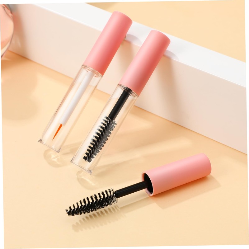 FOMIYES 6pcs Refillable Empty Mascara Tubes with Wands and Eyeliner