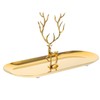 Zerodeko Elk Jewelry Tray Key Tray Bathroom Tray Animal Sculptures