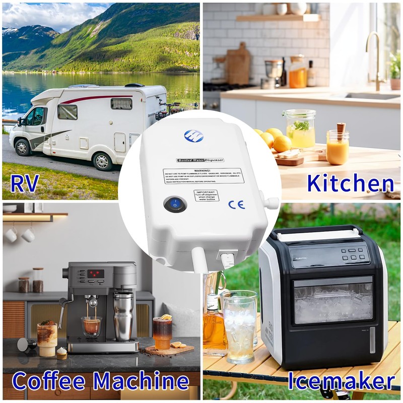 Verbesserte Bottled Water Dispenser Pump System for Home，2L Flow Drinking