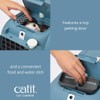 Catit Voyageur Cat Carrier, Medium, Blue/Grey, 41385