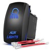 Nilight Aux Lights Rocker Switch Led Light Bar Switch 5