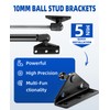 ARANA 10MM Gas Strut Mounting Brackets, Ball Stud Mount Bracket