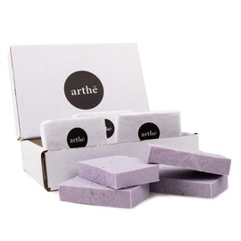 KIT 4 JABONES ARTESANALES en BARRA NEUTRO LAVANDA