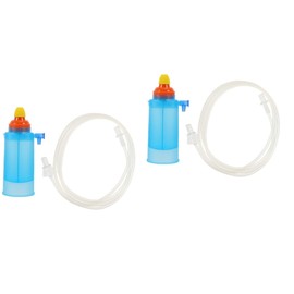 GLEAVI 2sets Nasal Irrigation System for Daily Nasal Care Lightweight Nose Cleaning Bottle for Adults and Boys and Girls Congestion Relief Tool Home Use