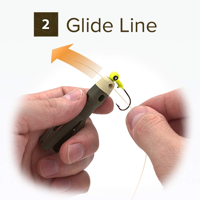 TYEPRO Fly & Ice Fishing Knot Tying Tool, Fly/Jig/Hook (2-Pack)