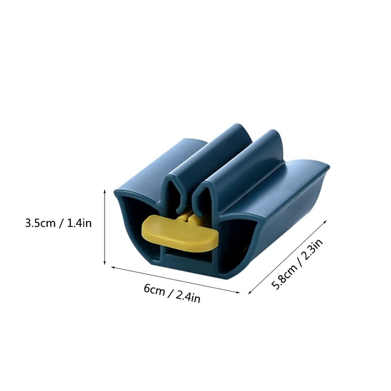 Pack of 4 Rotating Toothpaste Dispenser, Toothpaste Tube Squeezer, Toothpaste