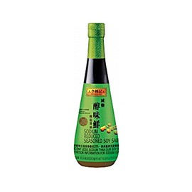 Lee Kum Kee, Seasoned Soy Sauce (Less Sodium), 16.9 oz